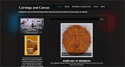 Desktop Screenshot of carvingsandcanvas.com